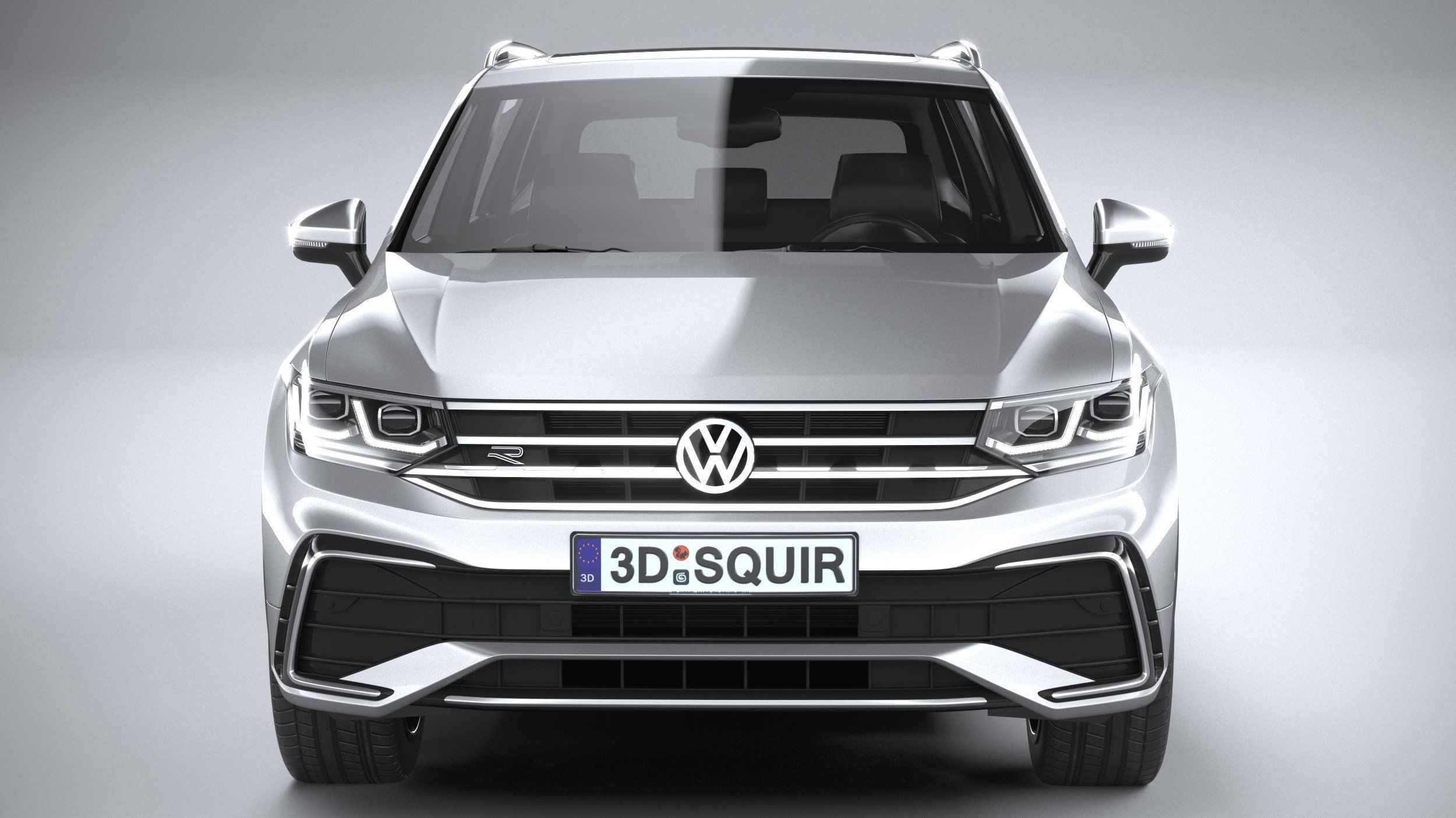 Volkswagen Tiguan R-Line Allspace 2022 3D model_13