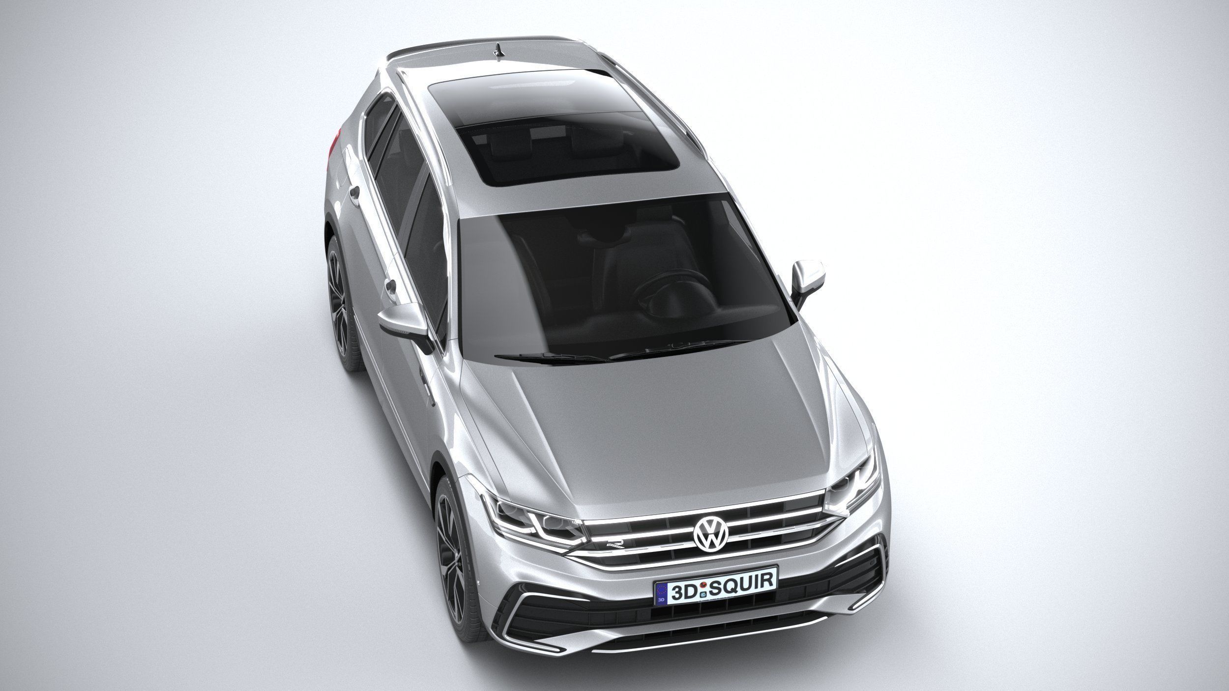 Volkswagen Tiguan R-Line Allspace 2022 3D model_12