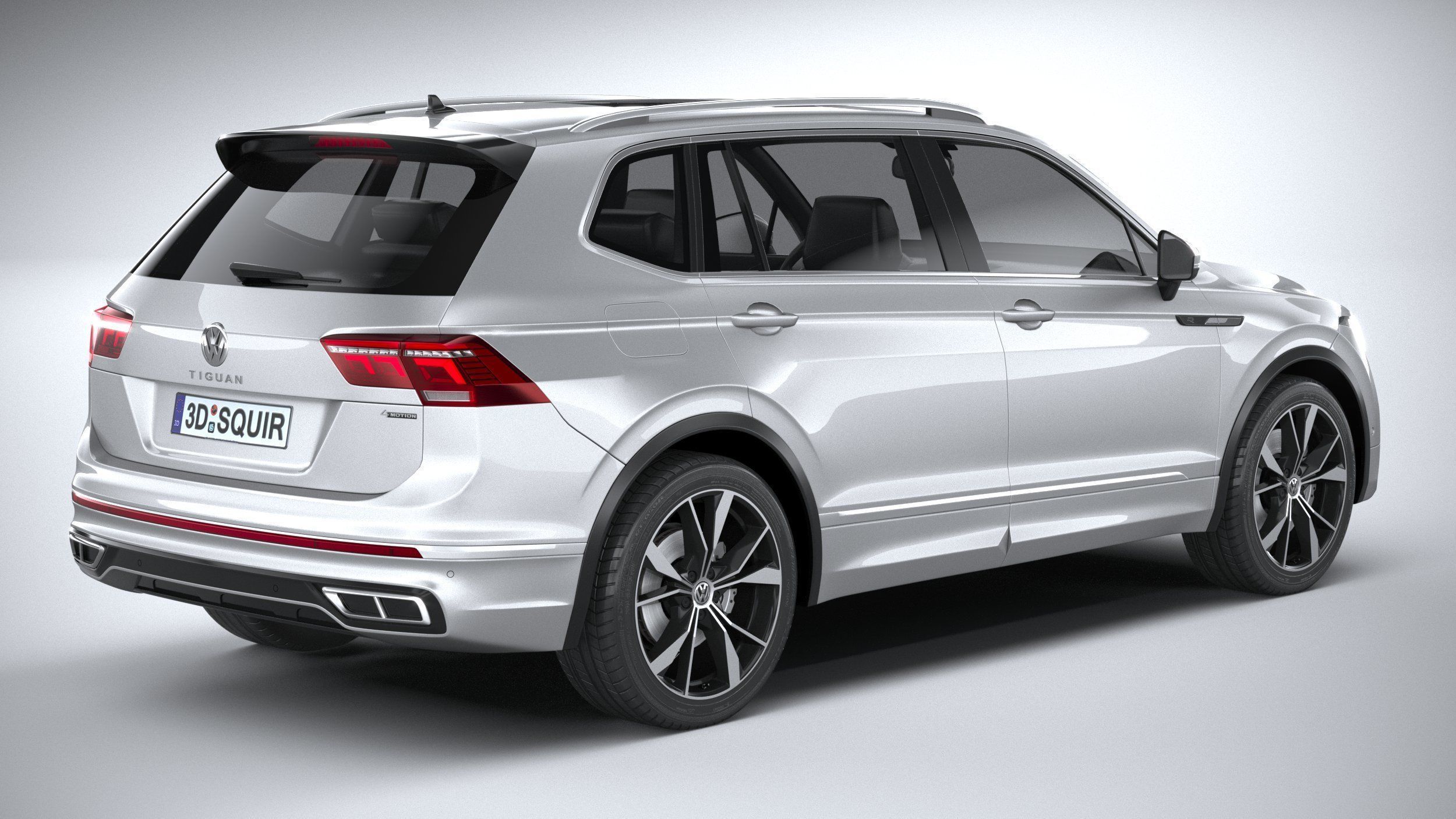 Volkswagen Tiguan R-Line Allspace 2022 3D model_17