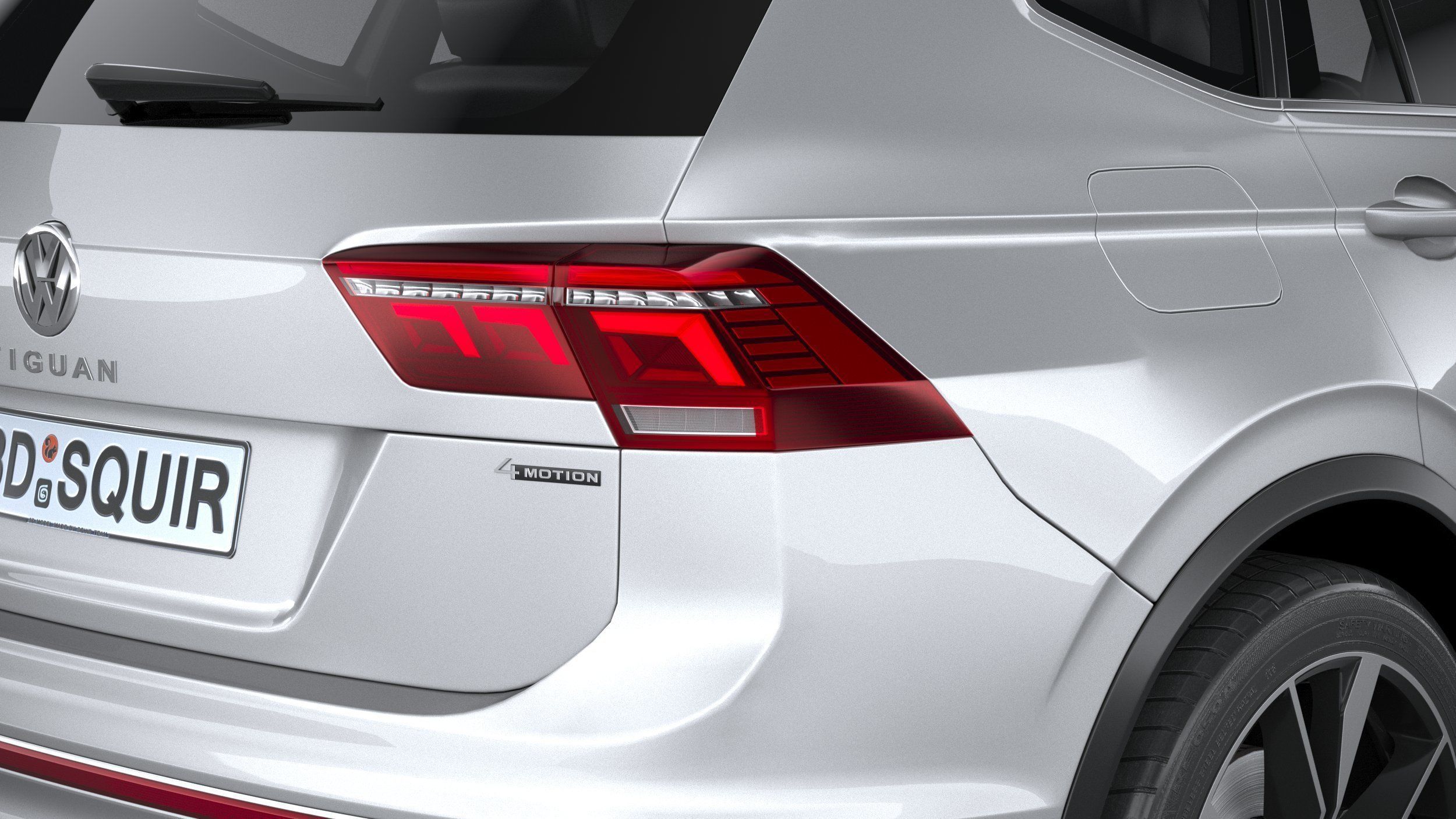 Volkswagen Tiguan R-Line Allspace 2022 3D model_18