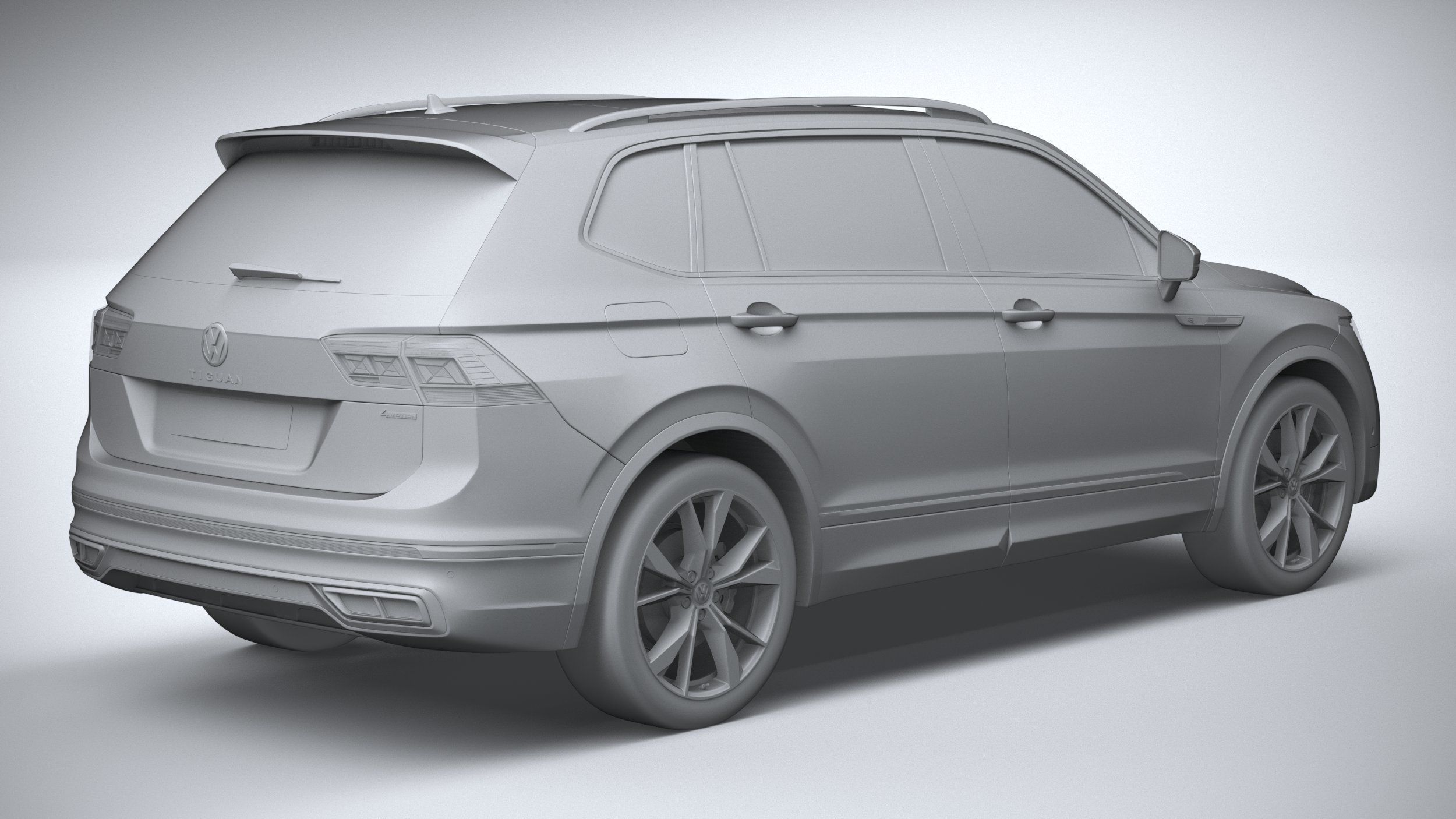 Volkswagen Tiguan R-Line Allspace 2022 3D model_25