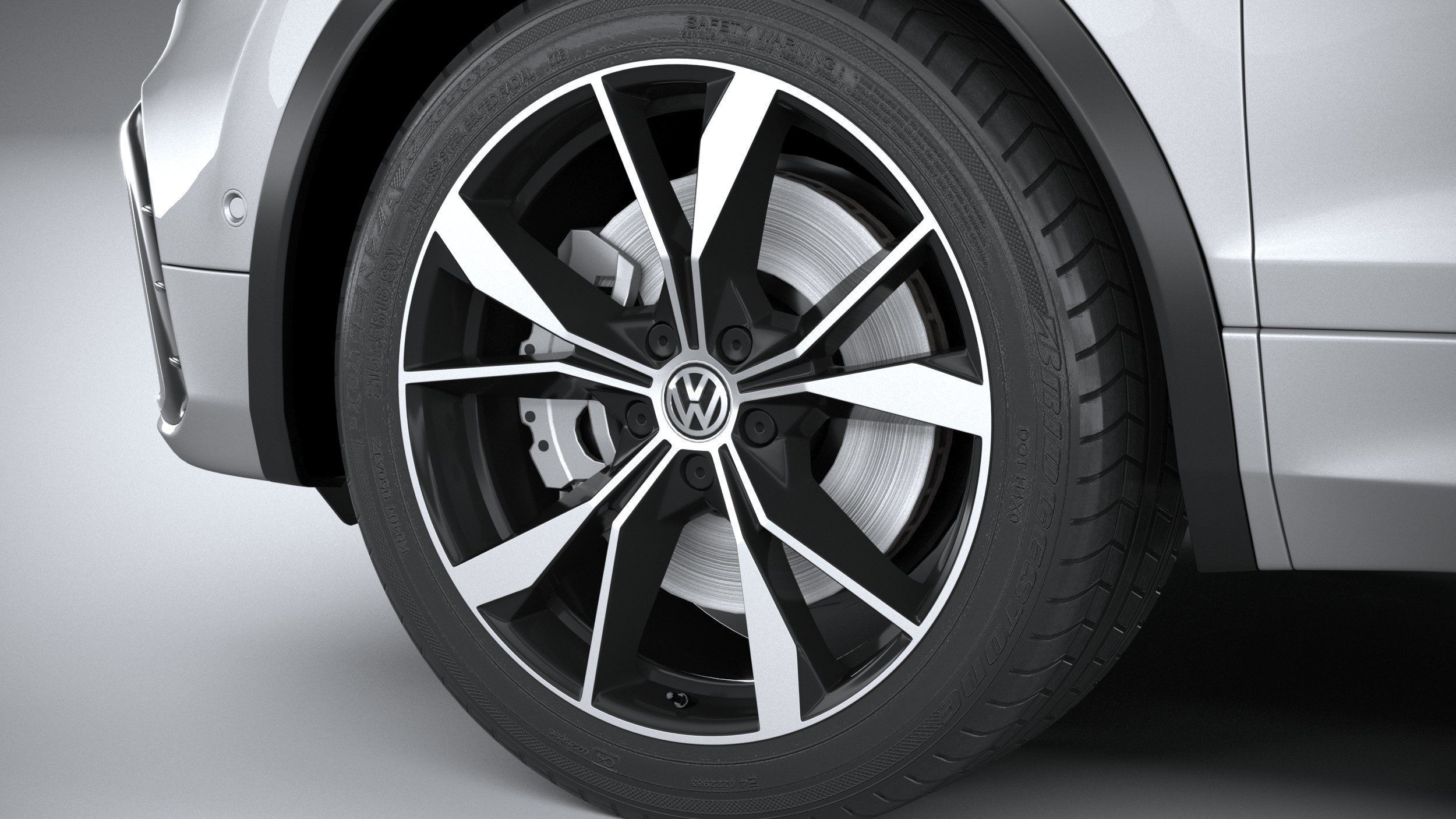 Volkswagen Tiguan R-Line Allspace 2022 3D model_16