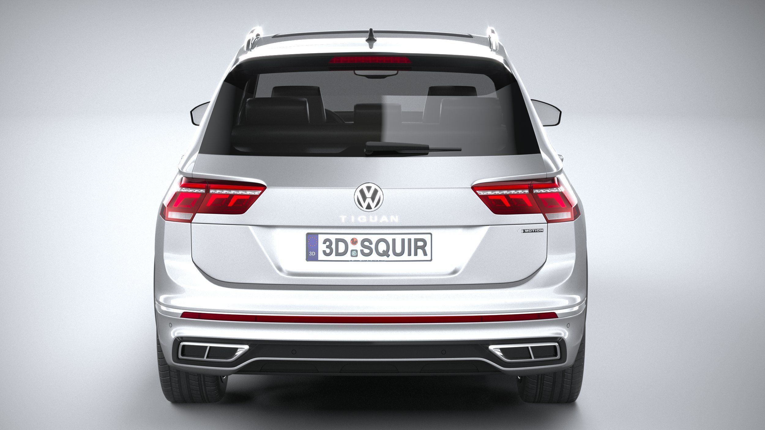 Volkswagen Tiguan R-Line Allspace 2022 3D model_4