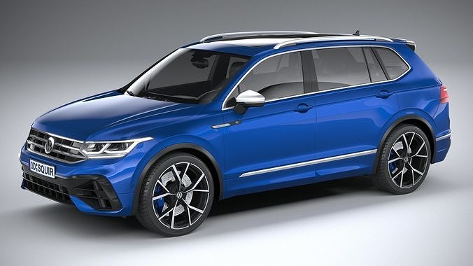 Volkswagen Tiguan R Allspace 2022 3D model