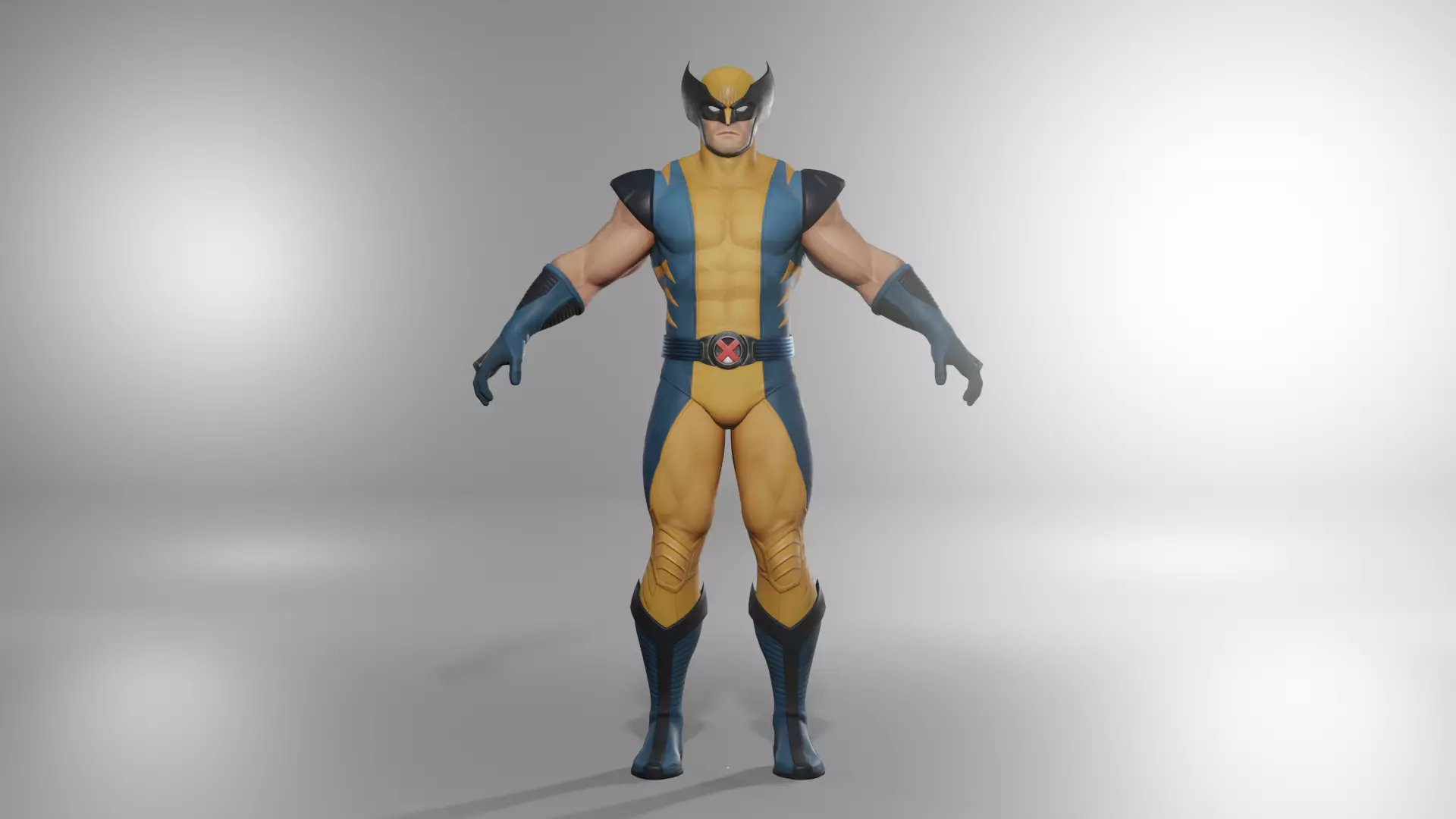 Wolverine Classic 3D model_0