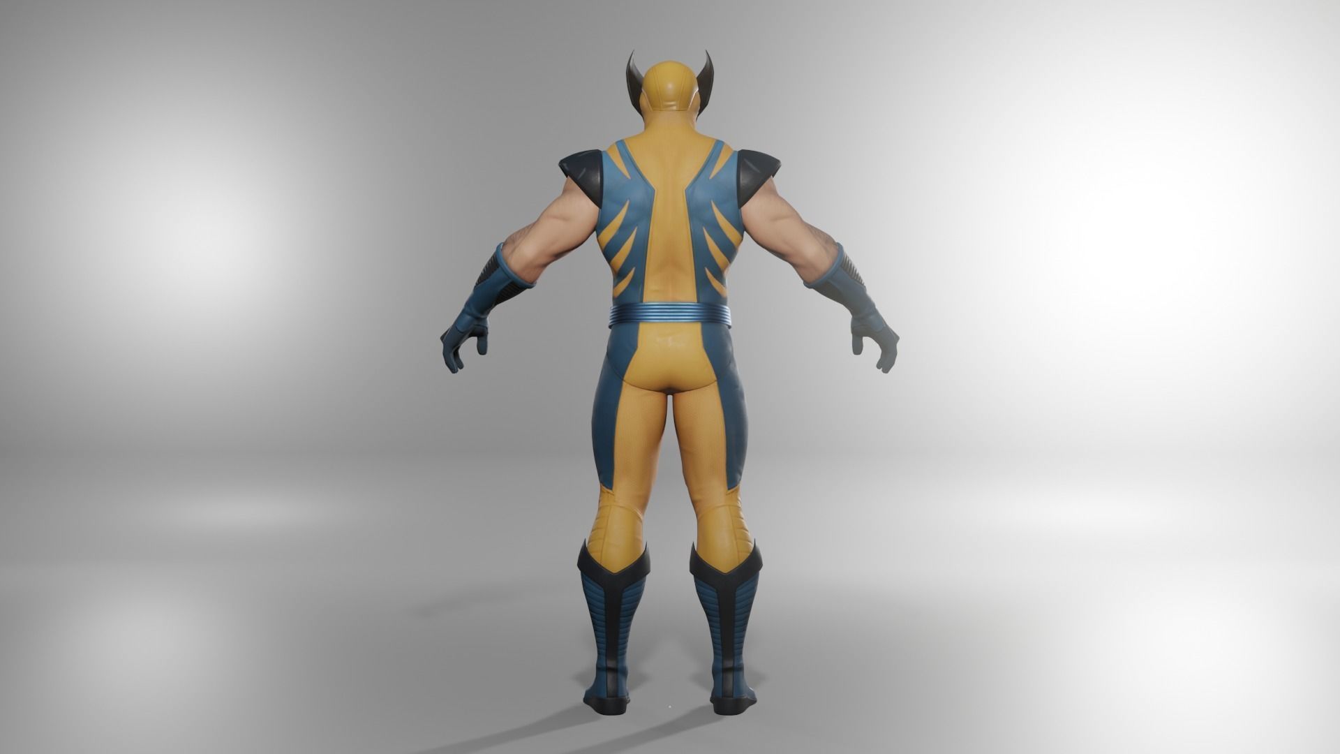 Wolverine Classic 3D model_2