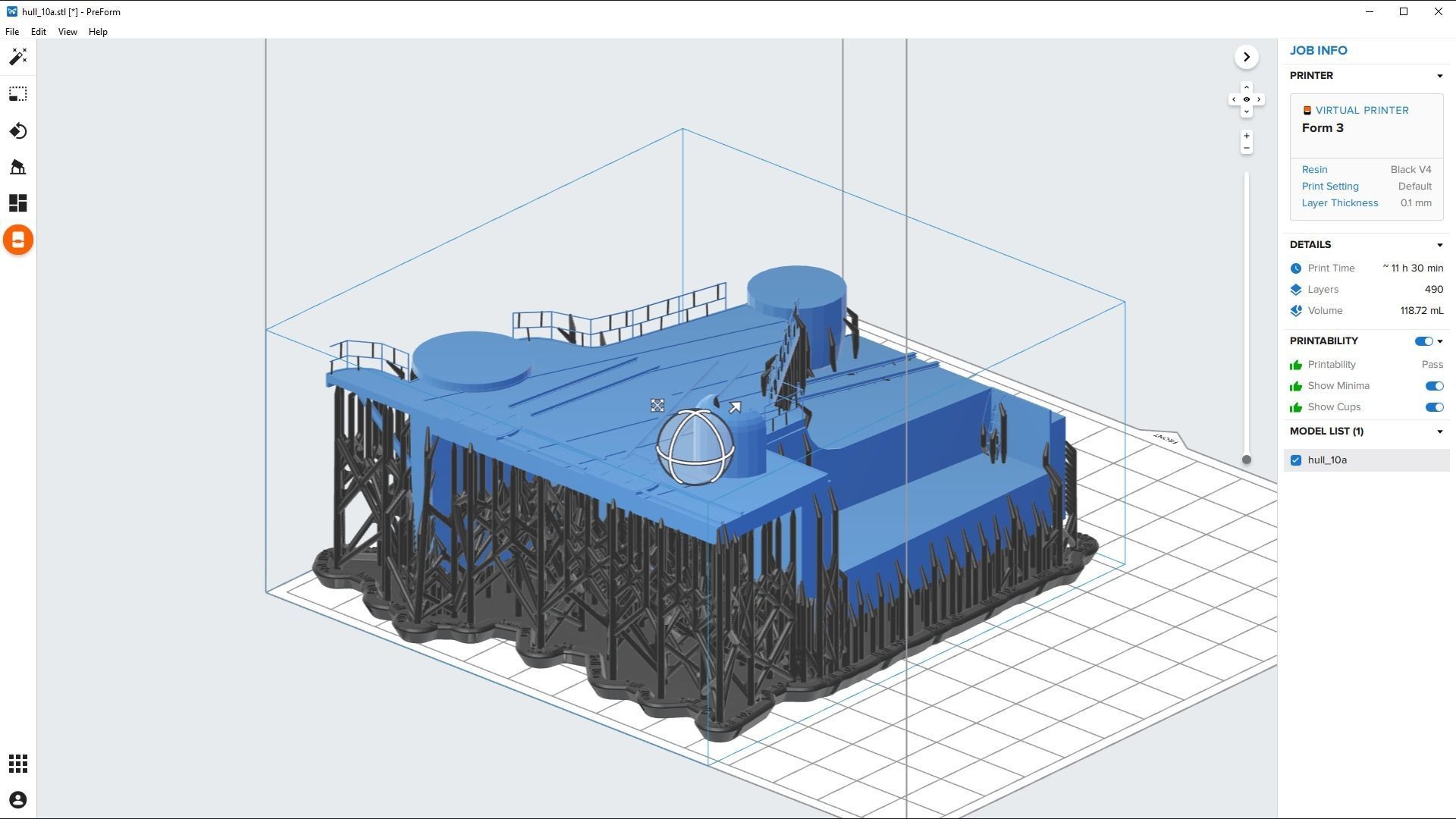 BATTLESHIP YAMATO - Personal license - 1-200 scale 3D print model_51