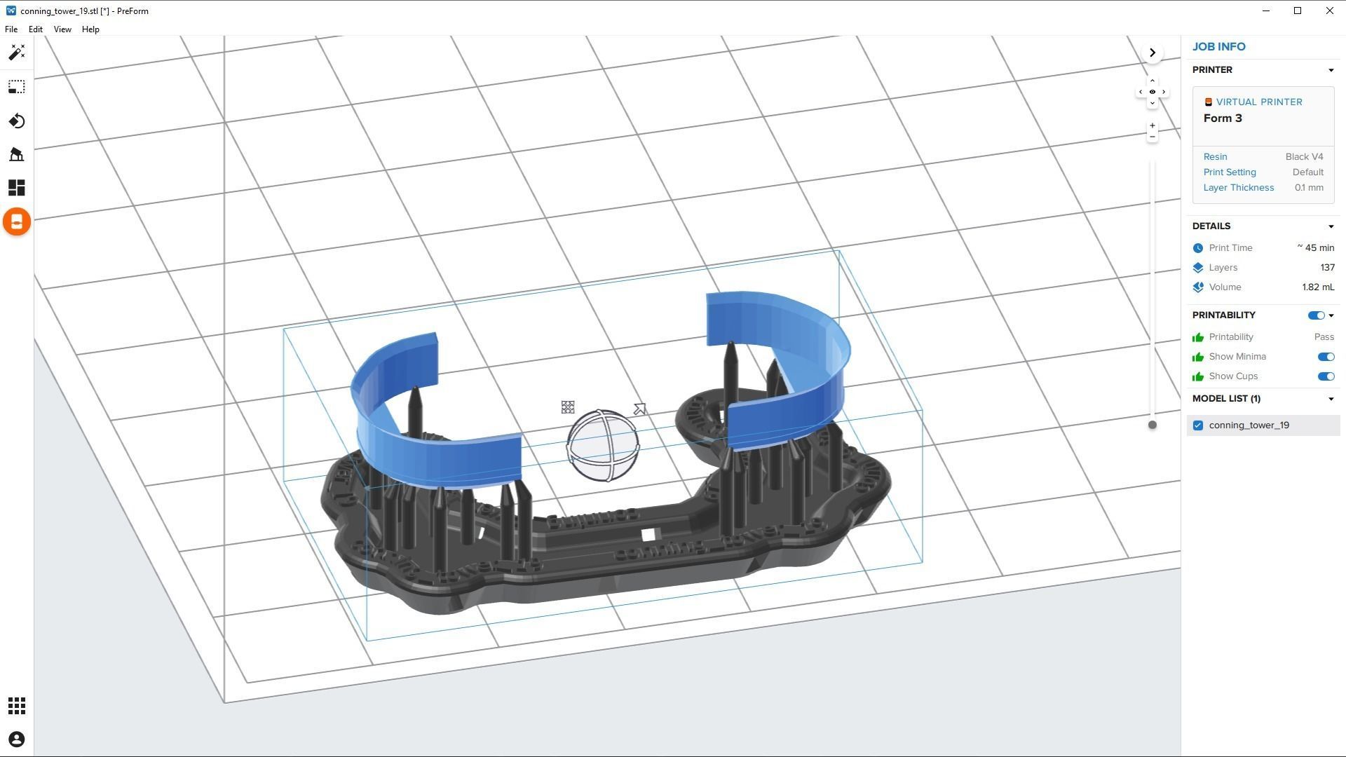 BATTLESHIP YAMATO - Personal license - 1-200 scale 3D print model_74