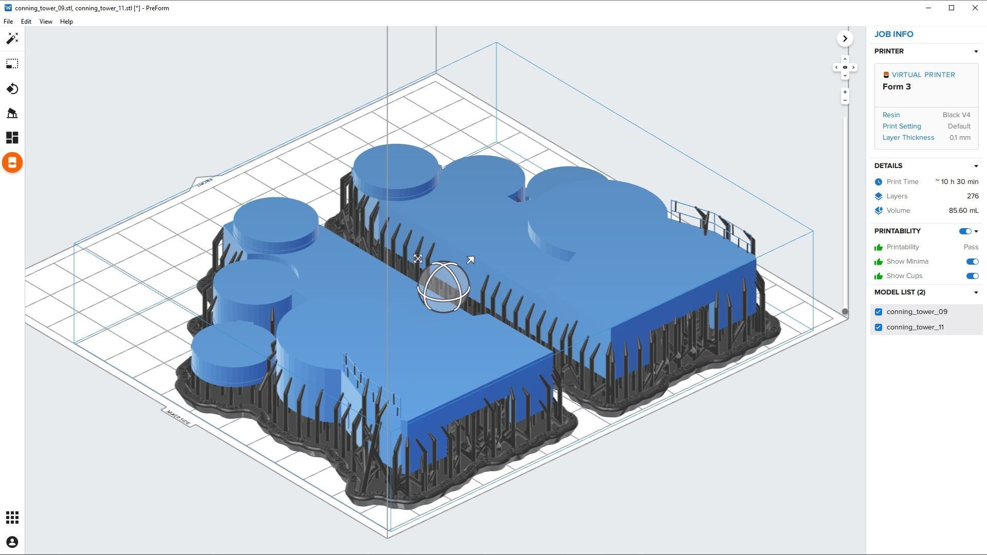 BATTLESHIP YAMATO - Personal license - 1-200 scale 3D print model_66