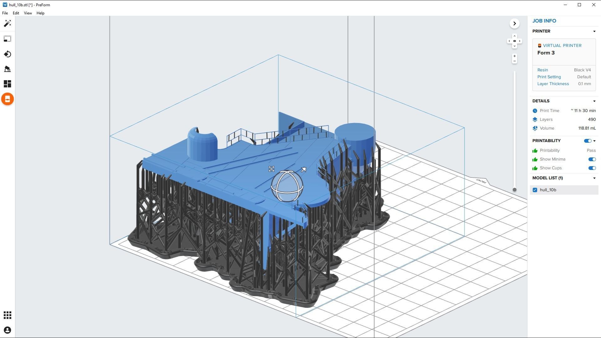 BATTLESHIP YAMATO - Personal license - 1-200 scale 3D print model_52