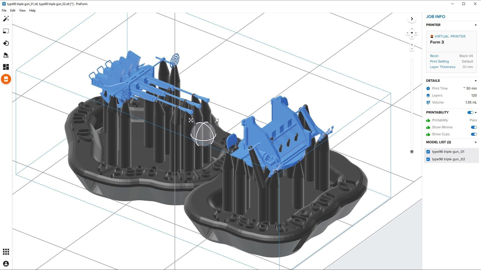BATTLESHIP YAMATO - Personal license - 1-200 scale 3D print model_88