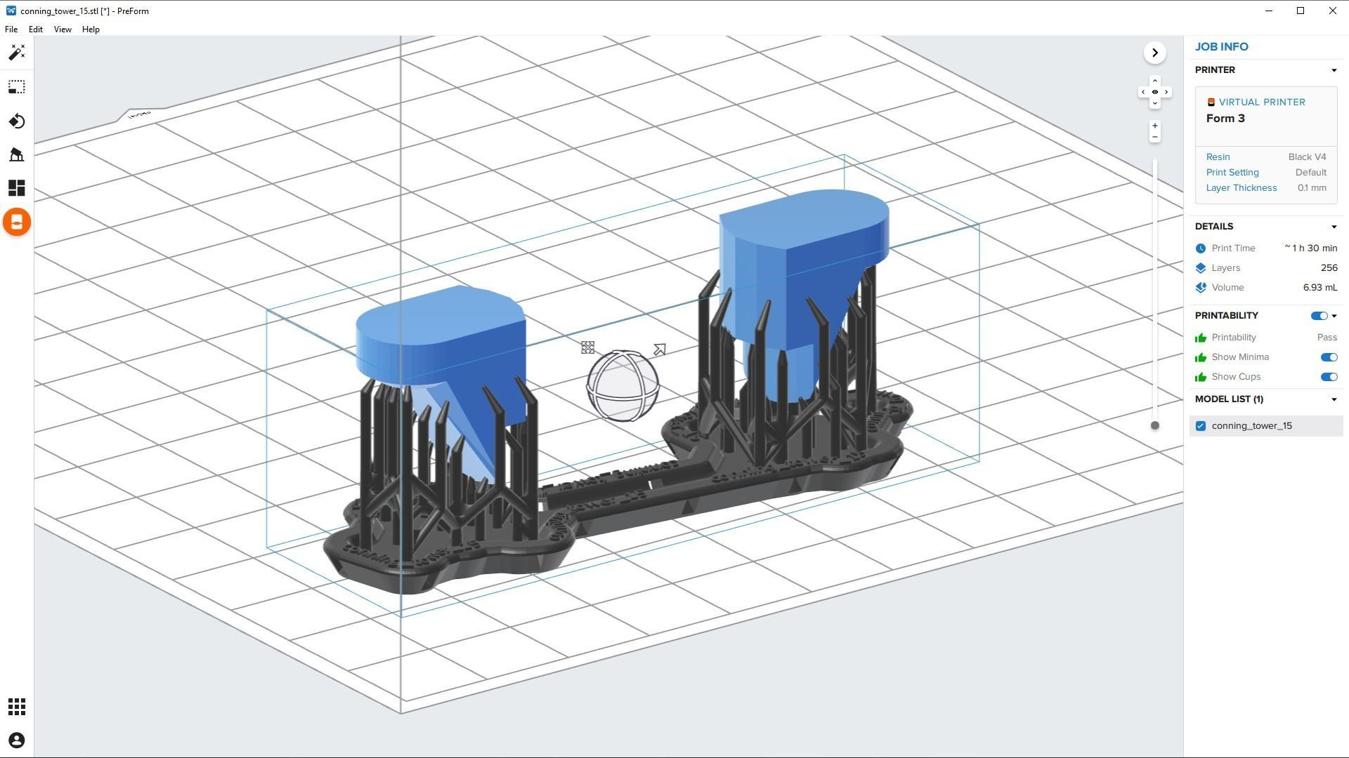 BATTLESHIP YAMATO - Personal license - 1-200 scale 3D print model_70