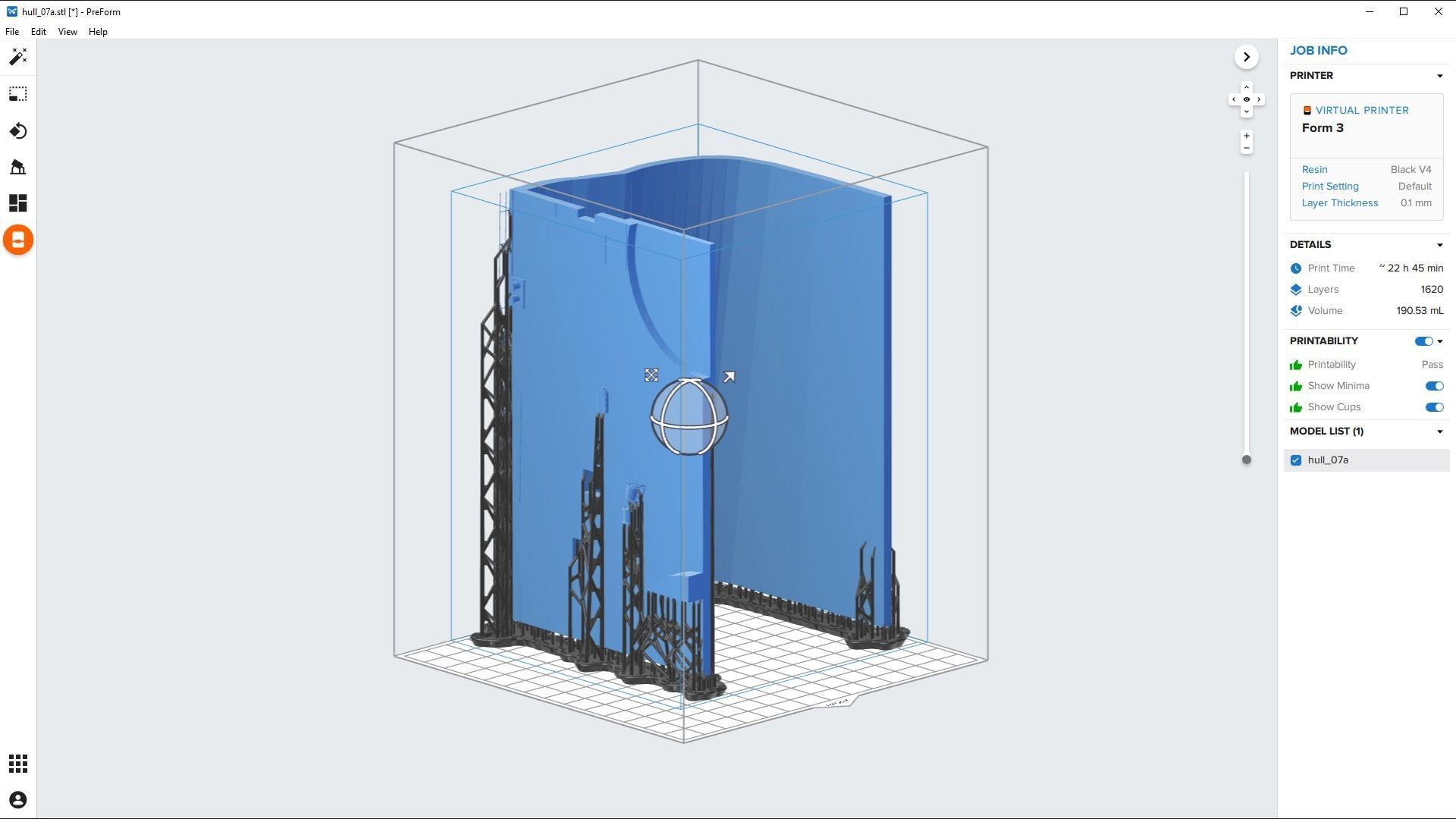 BATTLESHIP YAMATO - Personal license - 1-200 scale 3D print model_46