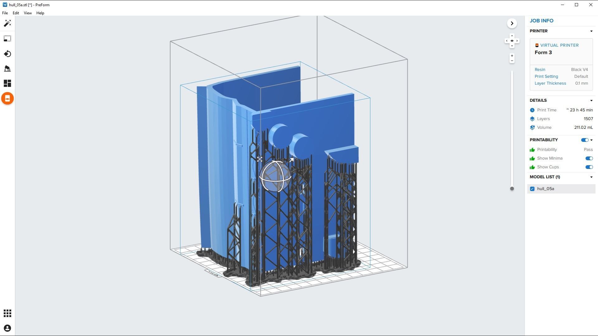 BATTLESHIP YAMATO - Personal license - 1-200 scale 3D print model_42