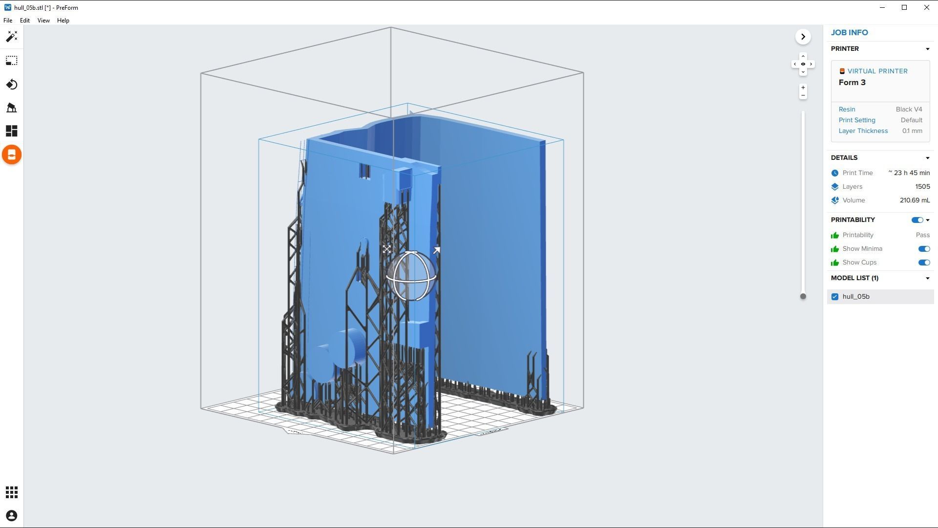 BATTLESHIP YAMATO - Personal license - 1-200 scale 3D print model_43