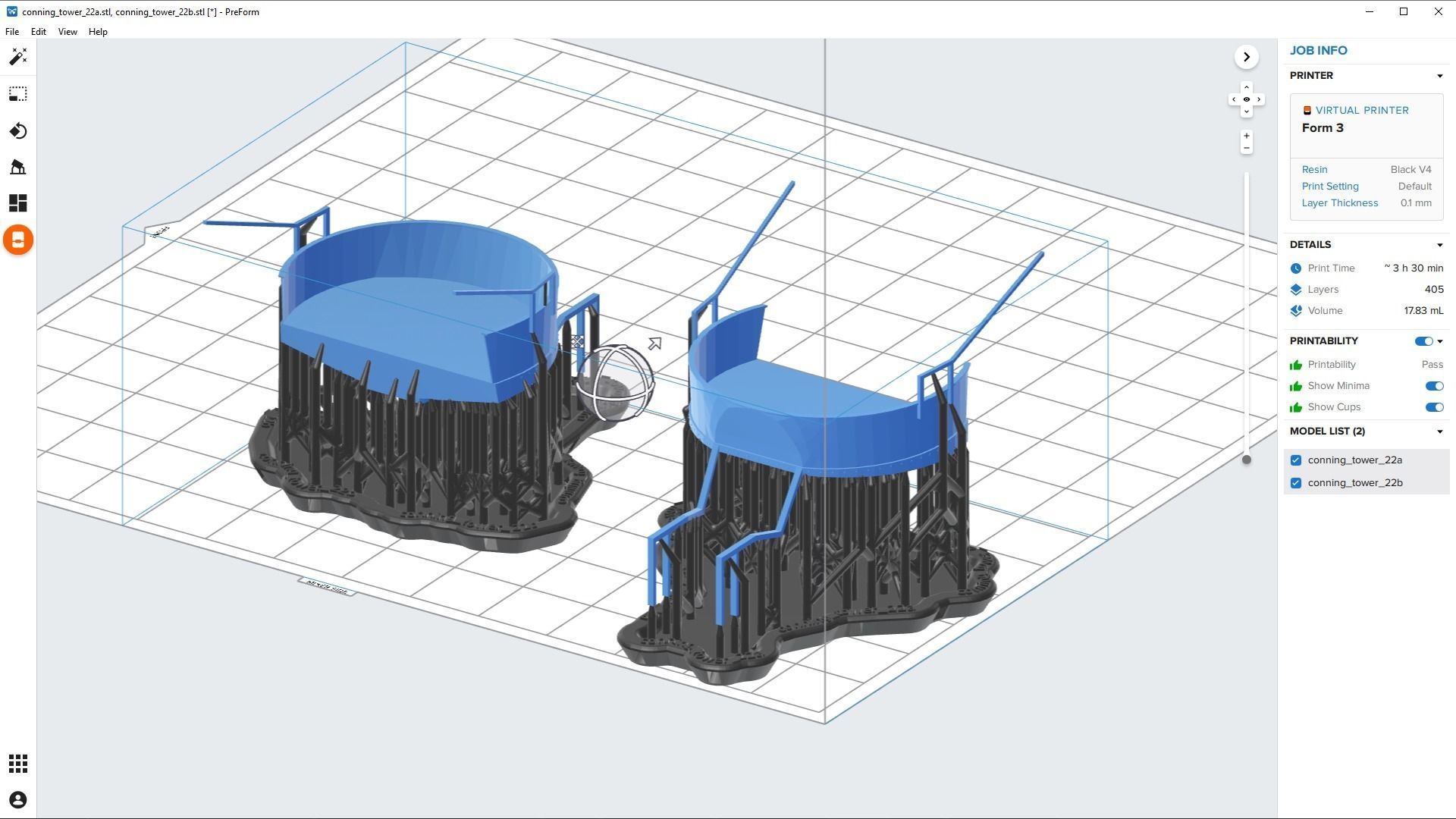 BATTLESHIP YAMATO - Personal license - 1-200 scale 3D print model_77