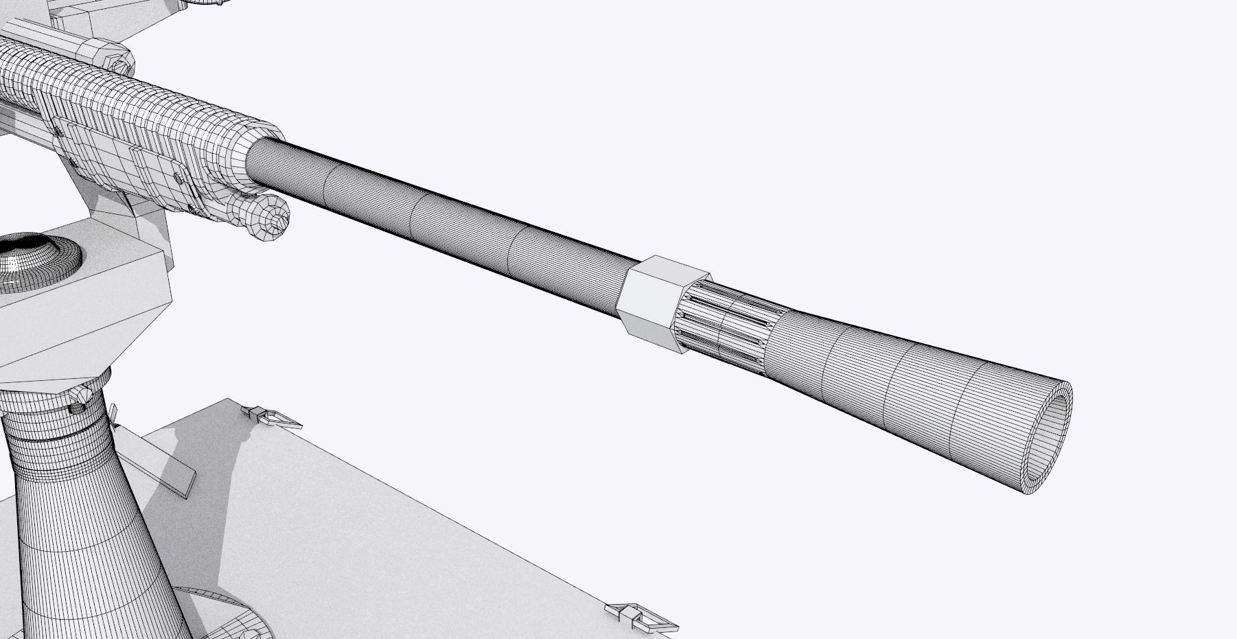 BATTLESHIP YAMATO - Personal license - 1-200 scale 3D print model_15