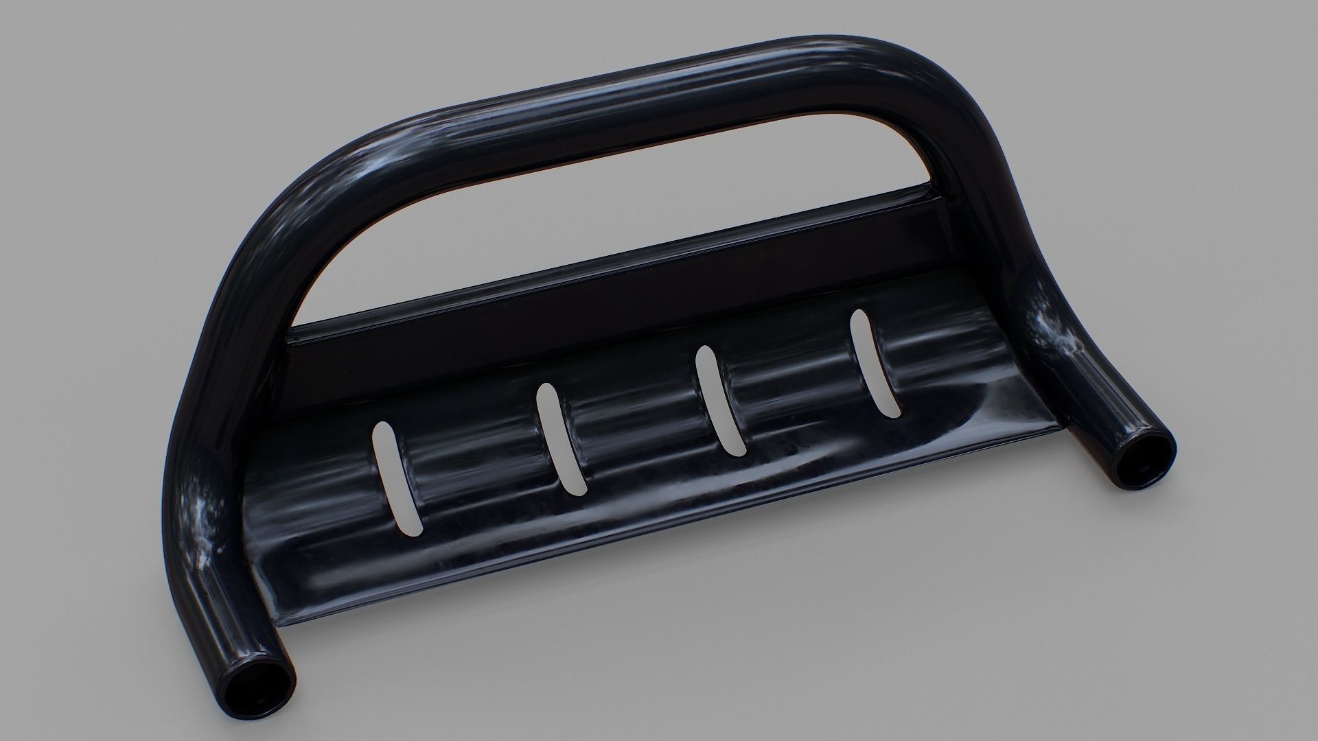 Nudge Bar - Vehicle Attachment Low-poly 3D model_18