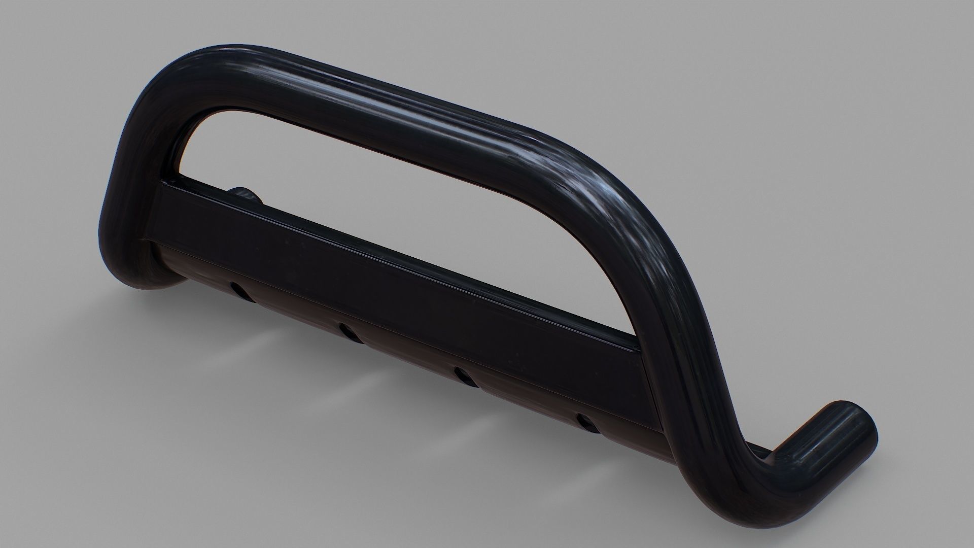 Nudge Bar - Vehicle Attachment Low-poly 3D model_17