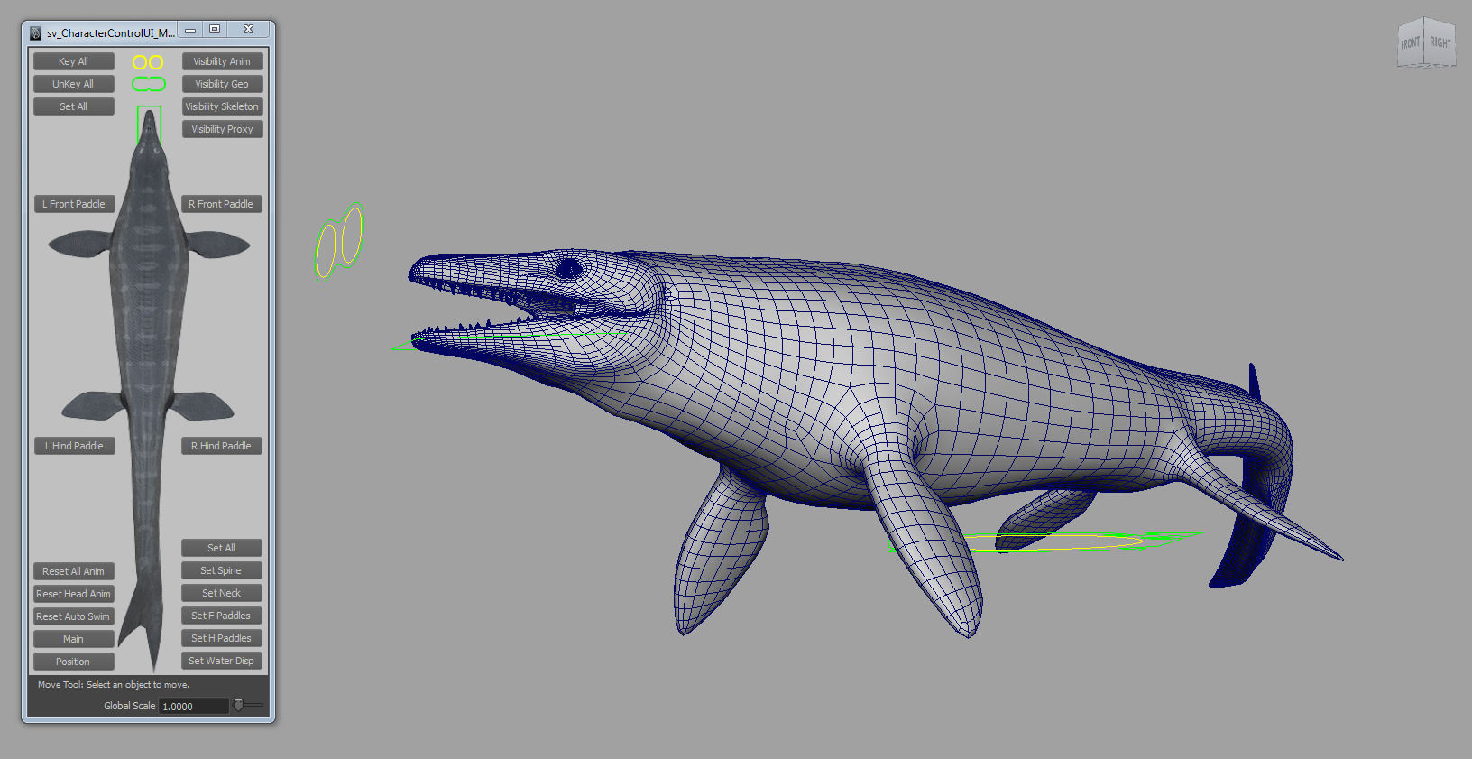 Mosasaurus Hoffmanni Historically Accurate 3D model_6