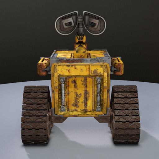 WALL-E 3D MODEL wall e robot 3D model_2