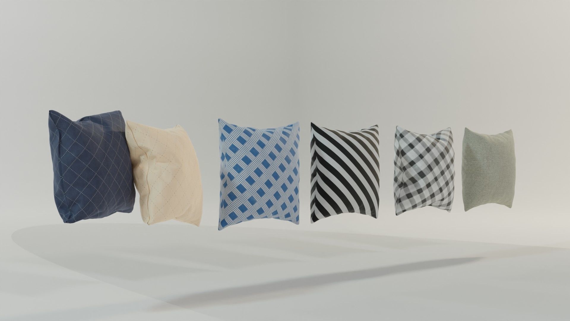 Cushion Pack  3D model_4