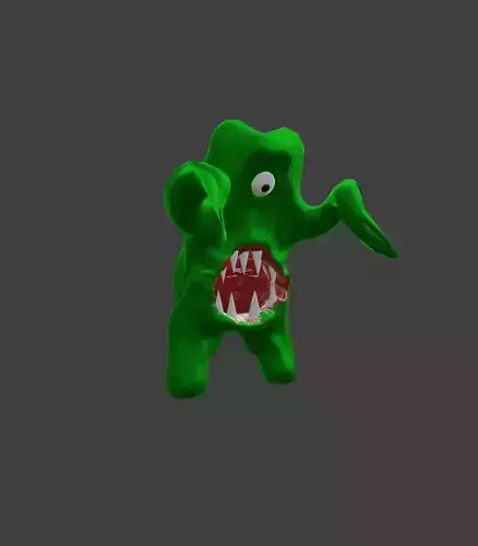 green monster slime