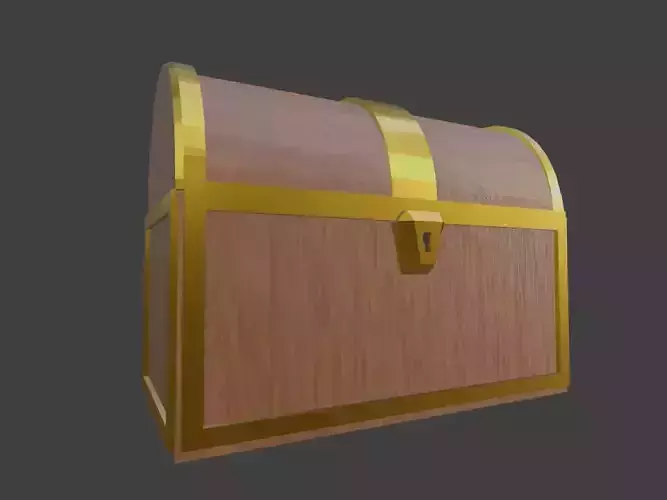 treasure wooden chest