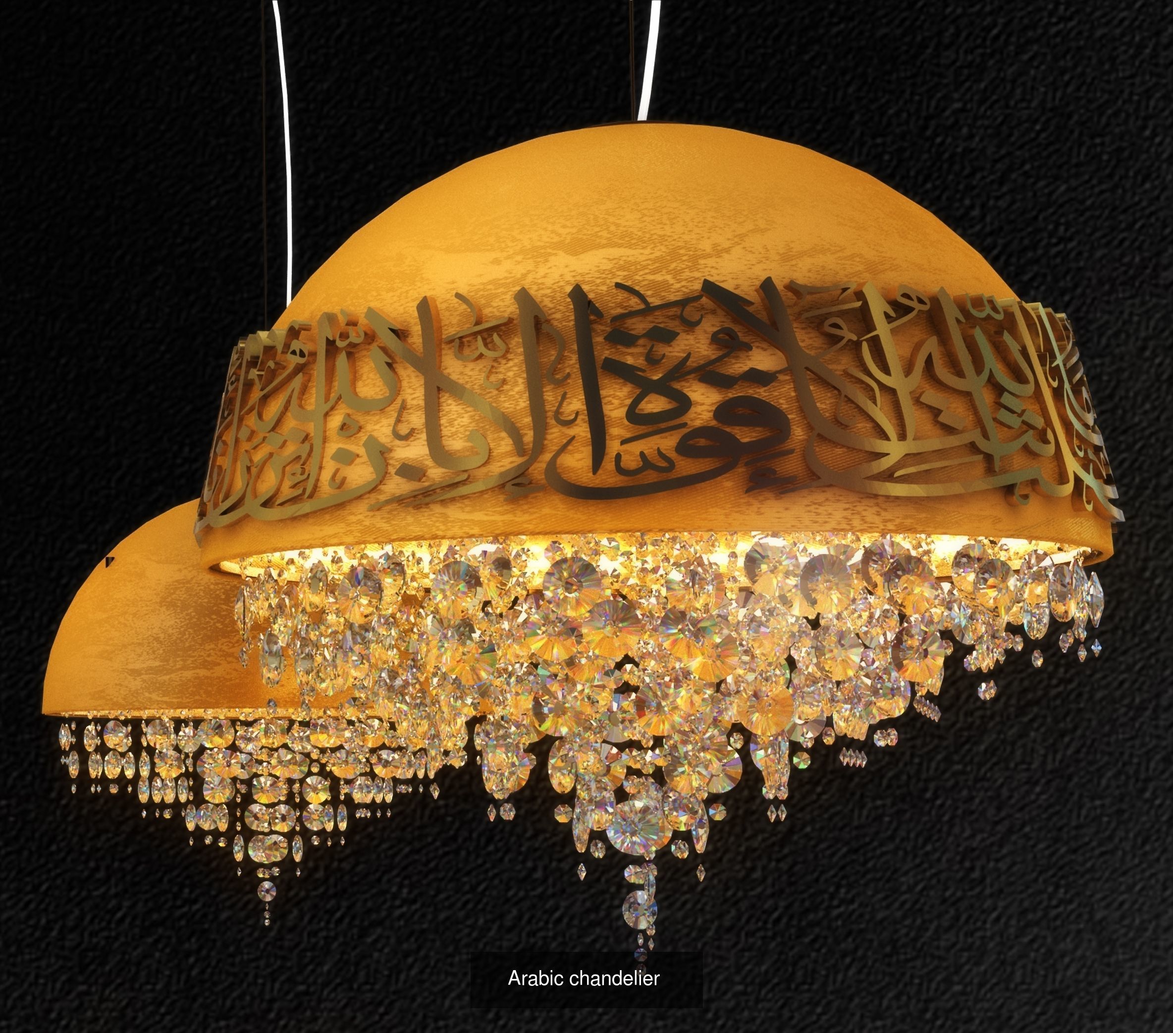 Lamps and chandelier 3D Model Collection_1