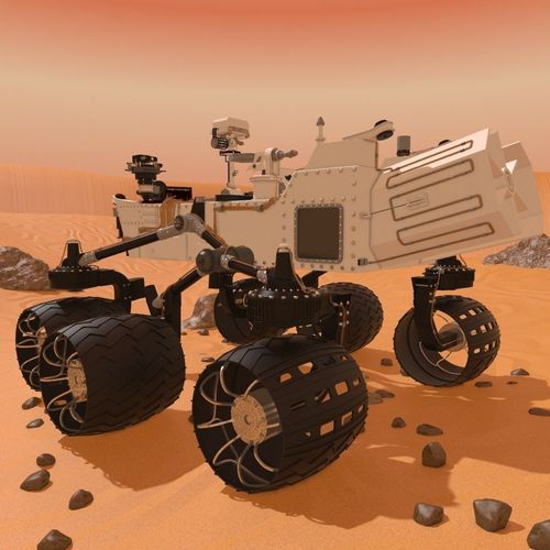 Curiosity Rover Mars 3D model