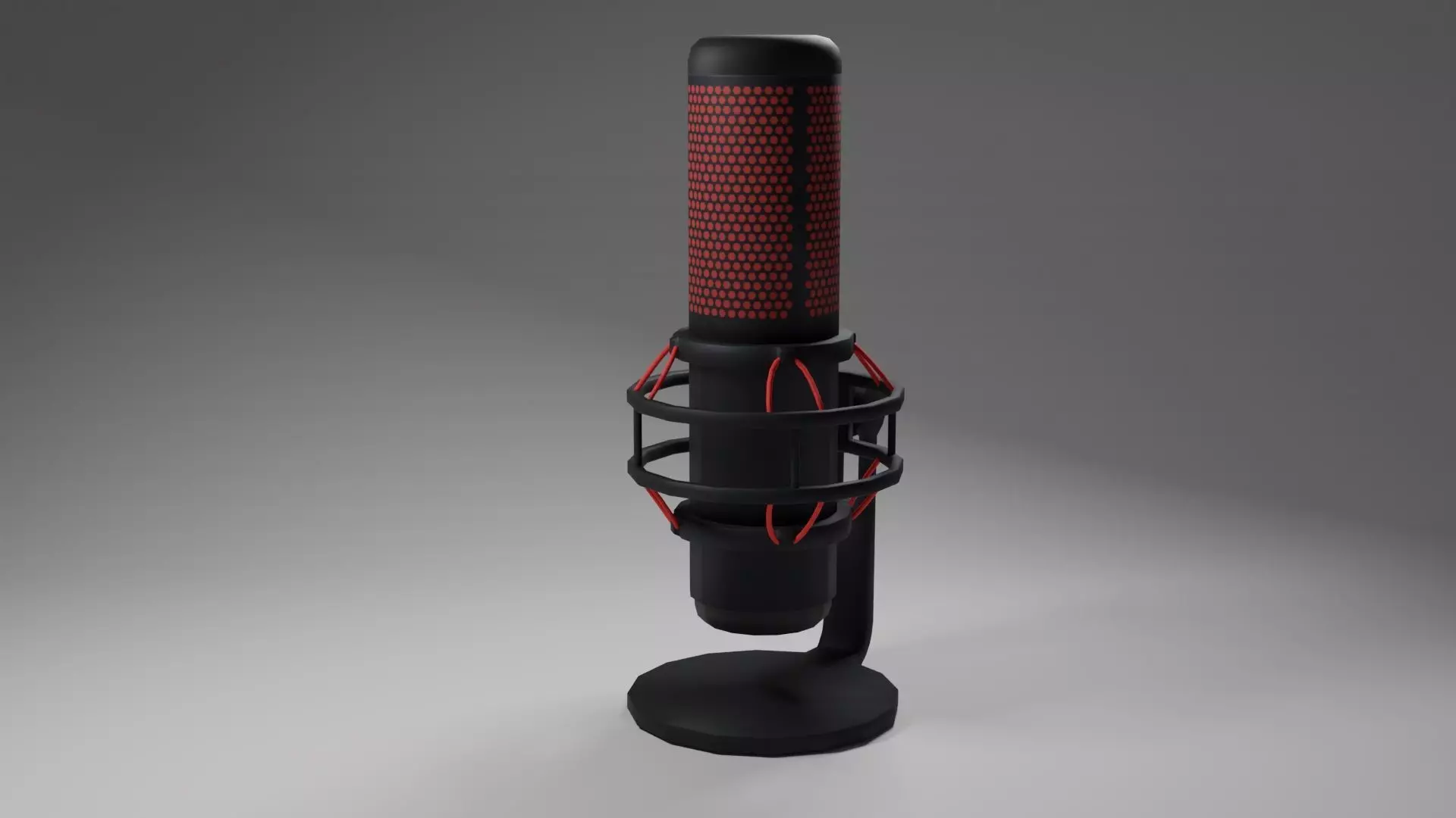 Microphone Free low-poly 3D model