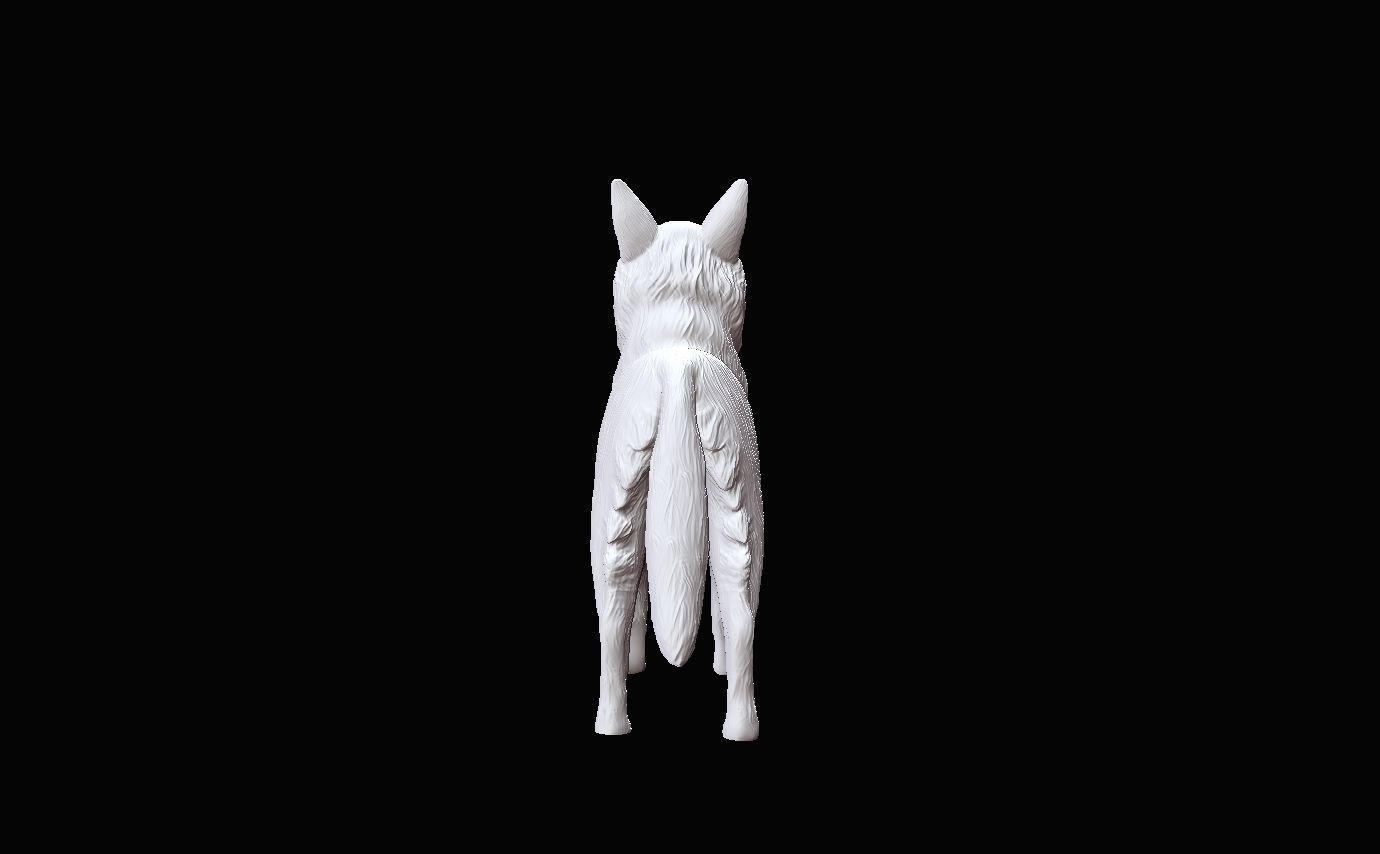 Dog for 3d print 3D print model_1