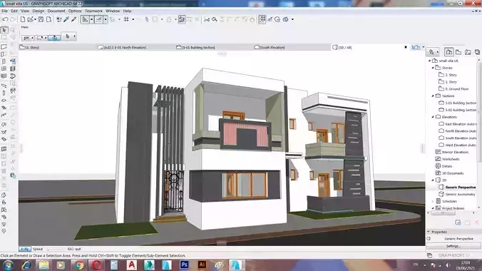 Residence In ARCHICAD 22 3D model