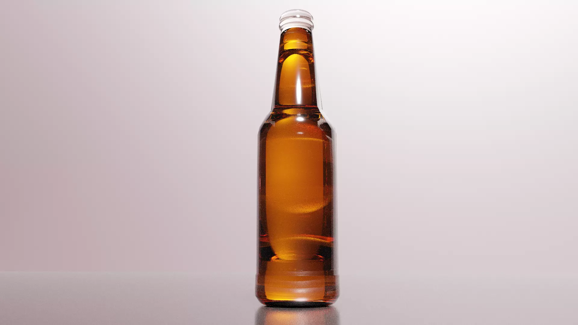 Beer Bottle 3D model_0