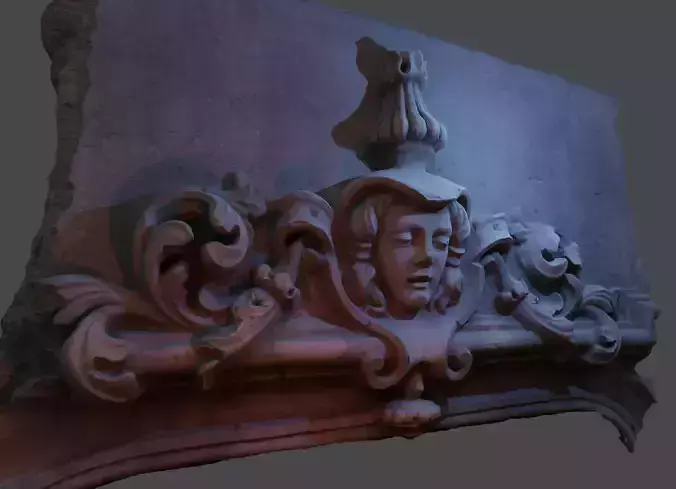 Stone sculpture photogrammetry