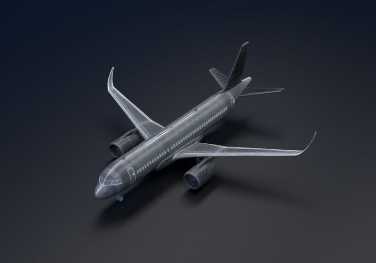 Airbus A320 NEO 3D model_3