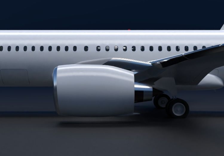 Airbus A320 NEO 3D model_8