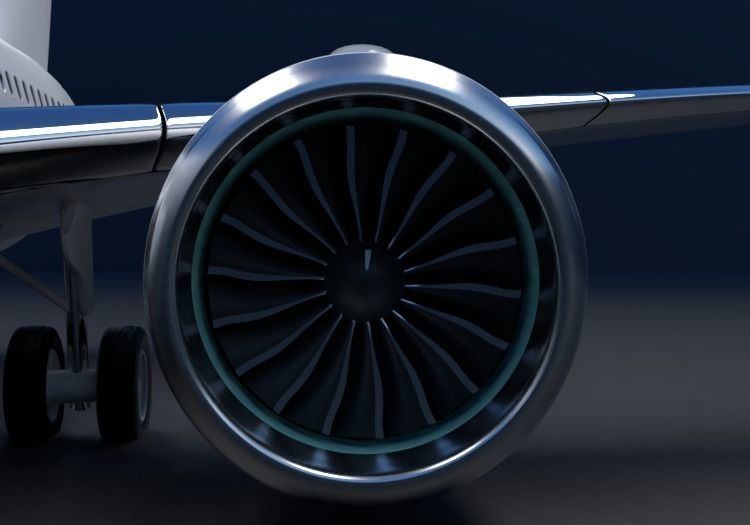 Airbus A320 NEO 3D model_10