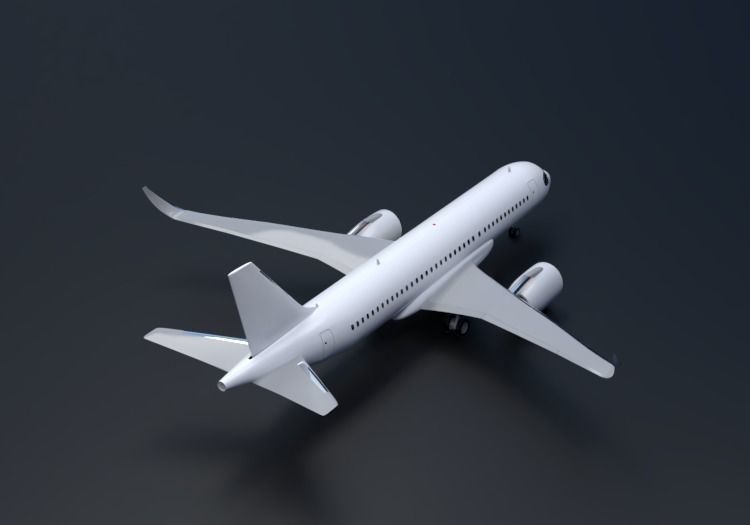 Airbus A320 NEO 3D model_4