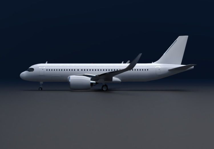 Airbus A320 NEO 3D model_7