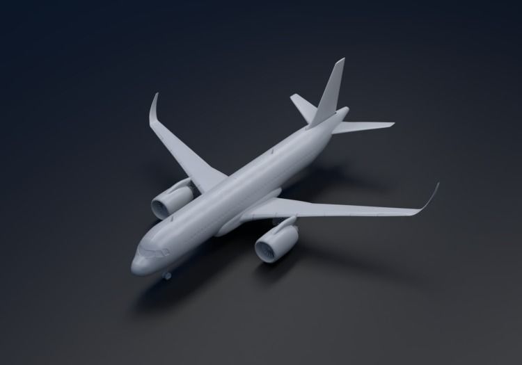 Airbus A320 NEO 3D model_2