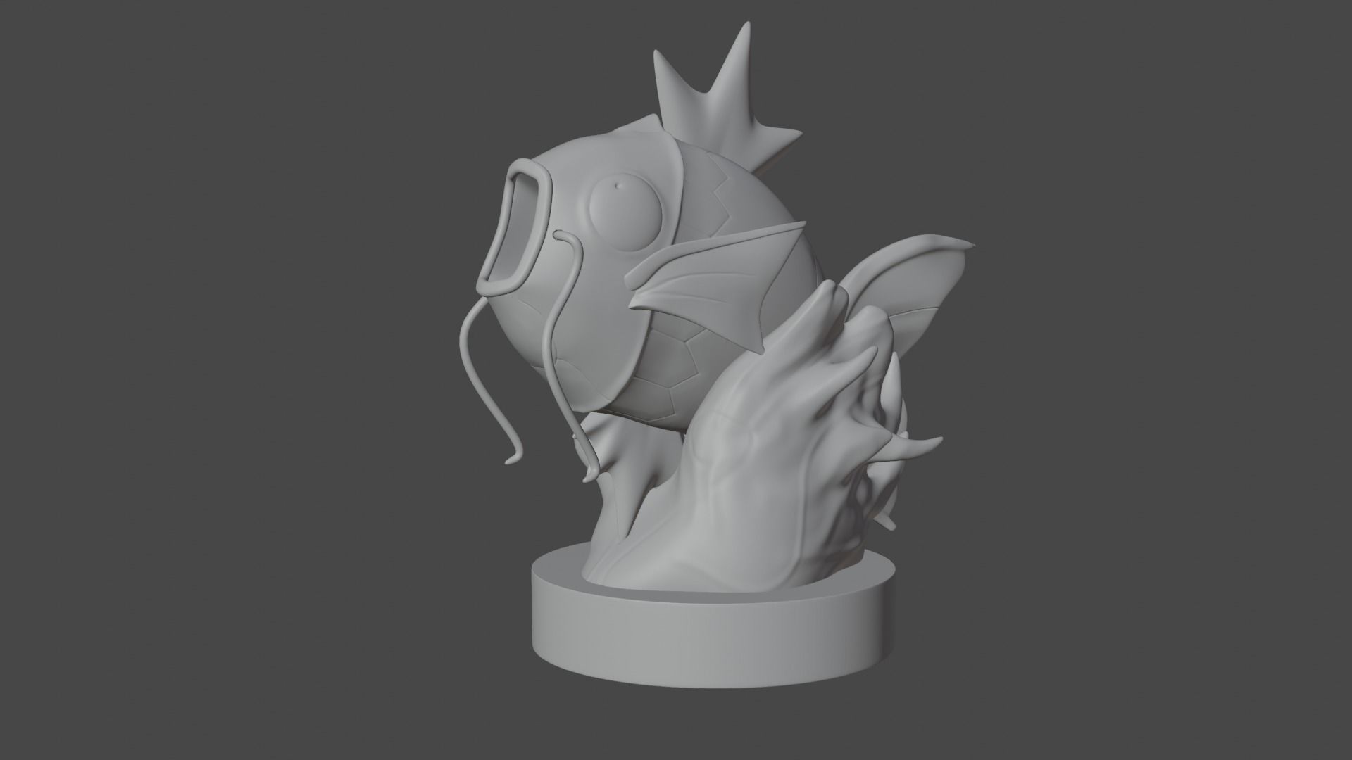 Magikarp model for 3d printing 3D print model_3