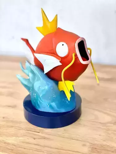 Magikarp model for 3d printing