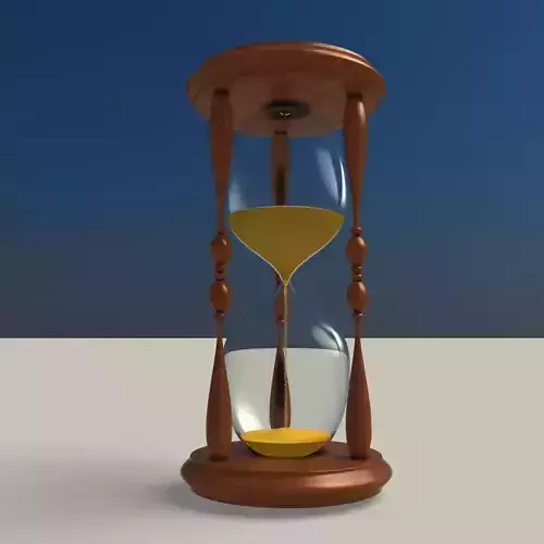 hourglass glass