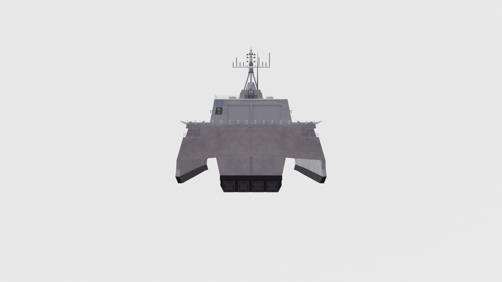 uss independence lcs 2 Low-poly 3D model_16