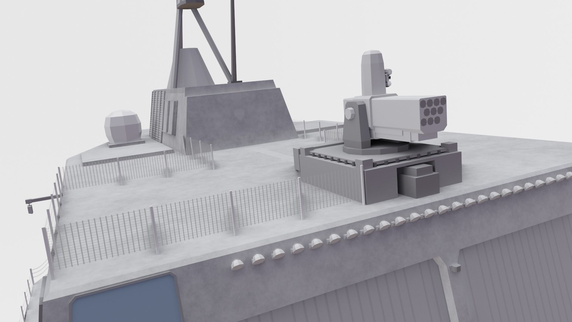 uss independence lcs 2 Low-poly 3D model_11