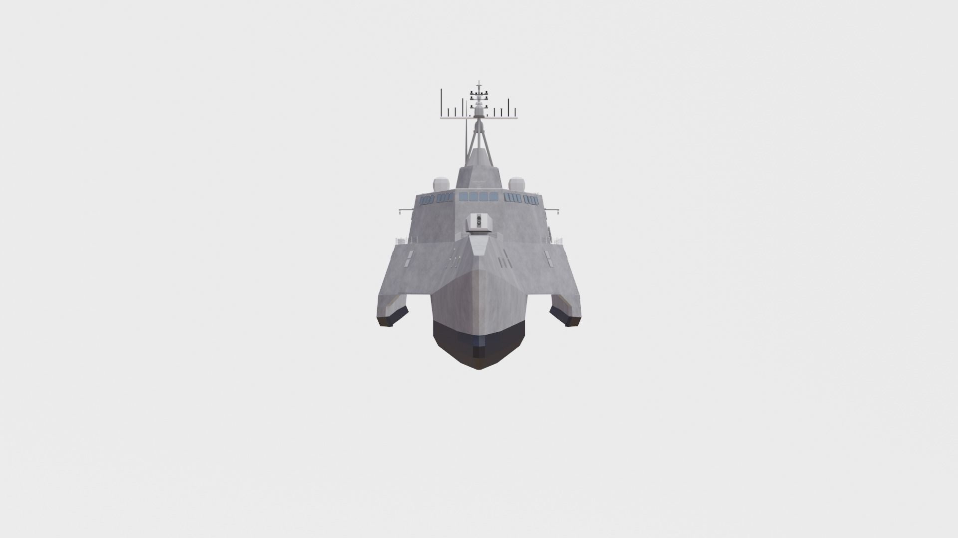 uss independence lcs 2 Low-poly 3D model_15