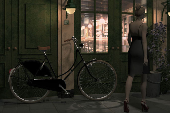 bicycle - 3D model