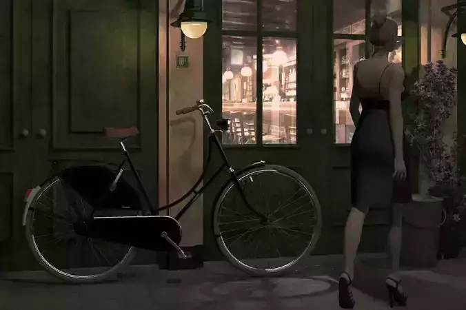 bicycle - 3D model
