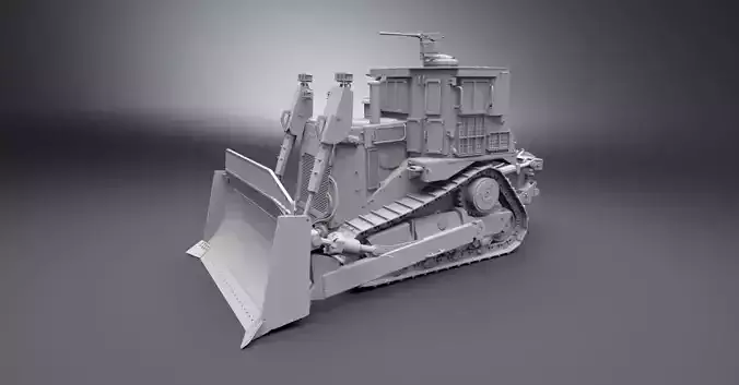 T9 Dozer Scale model 3D print model